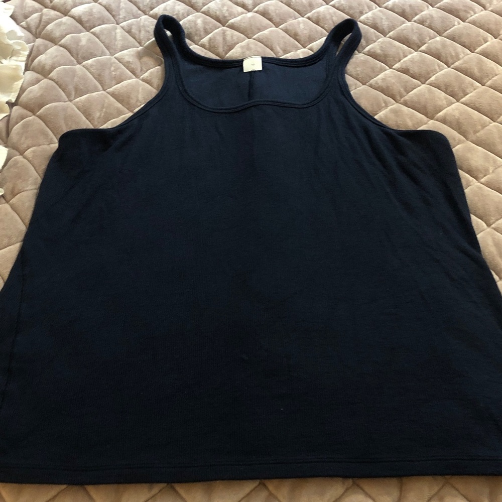 Lulu lemon 🍋 black cotton tank